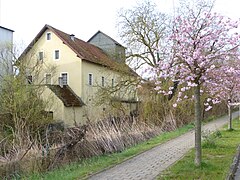 Wohnhaus in Hanhofen, die ehemalige Schlossmühle