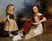 Portrait of the Downer Children, 1850
