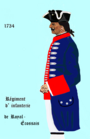 régiment Royal-Écossais de 1743/44 à 1757