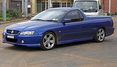 2006 Holden Ute, a car-based coupé utility