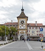 Vue nord de la porte de Berne.