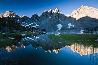 Kearsarge Pinnacles in the morning