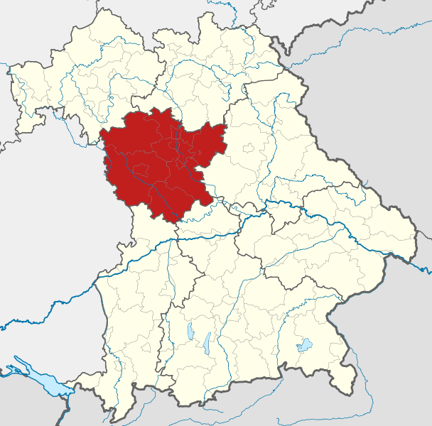 File:Locator map RB Mittelfranken in Bavaria.svg