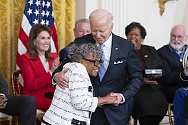 President Joe Biden presents the Medal of Freedom to Opal Lee.jpg