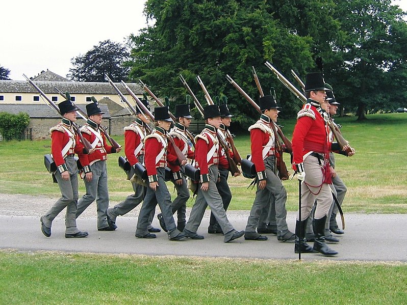 File:Redcoats at Raby Castle - geograph.org.uk - 3847517.jpg