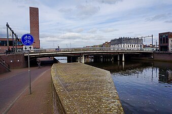 Spoorbrug over de Eem in Amersfoort