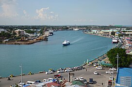 Muelle Loney Wharf near the old downtown Iloilo.