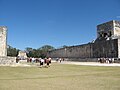 Mayan ballcourt at Chichen Itza, Mexico