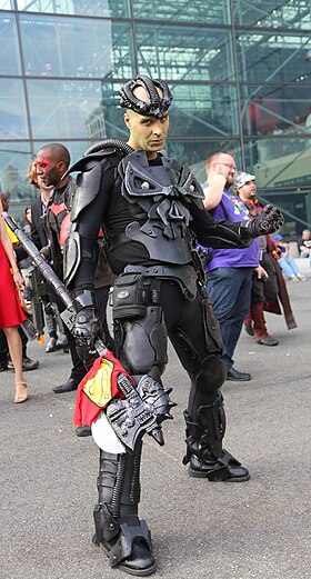 Cosplay de Brainiac au New York Comic Con de 2015