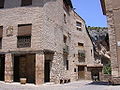 Main Square in Alquézar →