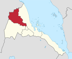 Kawasan Anseba di Eritrea