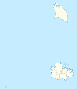 Codrington ubicada en Antigua y Barbuda