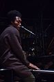 Benjamin Clementine beim Haldern Pop Festival 2014 im Spiegelzelt.