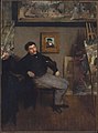 Edgar Degas: Retrato de James Tissot cerca de 1867 date QS:P,+1867-00-00T00:00:00Z/9,P1480,Q5727902