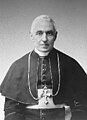 Saint Jean-Baptiste Scalabrini (1839 - 1905), évêque italien. A la tête du diocèse de Plaisance, il fut un pasteur attentif aux misères de son peuple et un apôtre du catéchisme. Soucieux du phénomène migratoire vers le continent américain, il fonda les Missionnaires de Saint-Charles pour le soin religieux et humain des immigrés italiens.