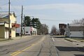 Looking northeast in downtown Hixton