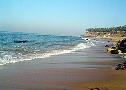 La spiaggia di Varkala