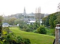 Quintin : vue générale depuis les environs du Chanet.