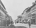 Frankfurter Ecke Herrnstrasse nach Westen um 1890