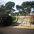 Acceso al parque por la calle Pirineos