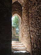 Photographie de l'escalier menant au passage.