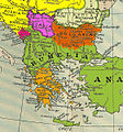 La Thrace occidentale de 1878 à 1912.