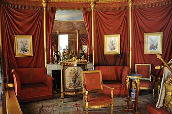 Apartment of the Empress Joséphine de Beauharnais at the Château de Malmaison (1800)