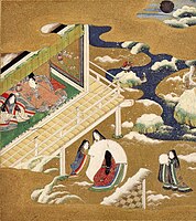 Tosa Mitsuoki,[nb 7] Illustration of the Tale of Genji, late 17th century