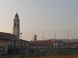 Skyline of Lurate Caccivio