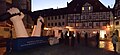 Anti-war protest against the invasion of Ukraine in Nördlingen, Germany.