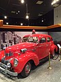 The car which belonged to the Director of Firefighters of İzmir and now at the city museum.