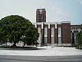 時計台と楠（京都大学）