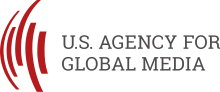 Logo of the U.S. Agency for Global Media