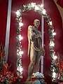 Statua di San Bartolomeo, chiesa di San Bartolomeo in Cantalupo (MI)