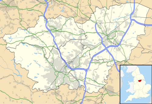 Civil parishes in South Yorkshire is located in South Yorkshire