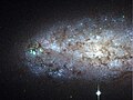 NGC 2976 by ハッブル宇宙望遠鏡によるNGC 2976の画像