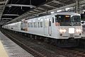 臨時列車化から使用されていた185系（2013年12月 浜松駅）