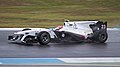 Kamui Kobayashi pilotando a Sauber C29 no Grande Prêmio da Alemanha de 2010.