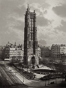 Tour Saint-Jacques, by Charles Soulier