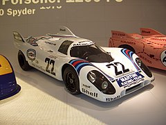 La 917 5.0 KH Coupe Magnesium victorieuse au Mans en 1971.