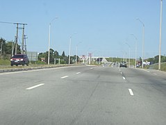 Ruta Interbalnearia, en la zona norte de la ciudad.