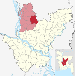 Location of Sakhipur