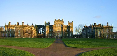 Seaton Delaval Hall (1718), de John Vanbrugh