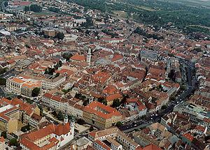 Sopron, a kistáj legjelentősebb városa