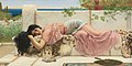 Peinture néoclassique de John William Godward.