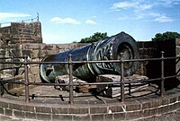 The Malik-i-Maidan at the western ramparts of Bijapur fort