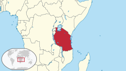 Mapa ya Tanzania