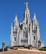 Sagrat Cor on Tibidabo