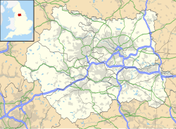 Menston ubicada en Yorkshire del Oeste