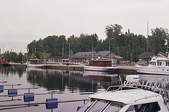 Port de Mustalahti.